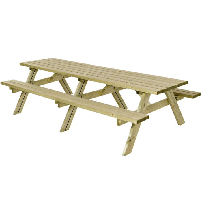 Benksett 300 cm Trykkimpregnert PLUS