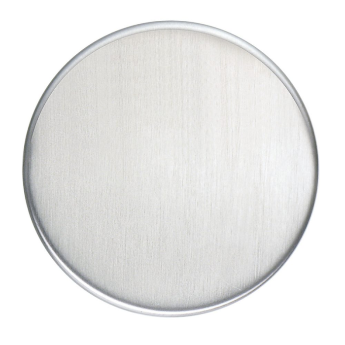 Dekkplate Par 52 mm Børstet Rustfritt Stål Beslagsboden