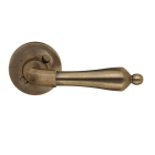 Ytterdørvridere B153 Rett Konisk, Antik Messingfinish Beslagsboden