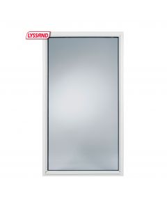 Fastkarmvindu tre med aluminum Lyssand Comfort