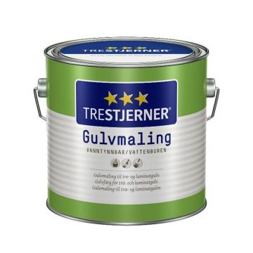 Trestjerner Gulvmaling Hvit-base