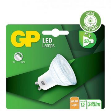 GP LED TWIST GU10 GLASS DIM 5-50W
