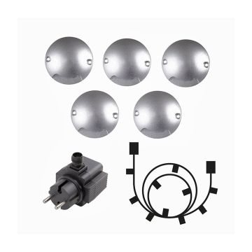 VEGGLAMPE ZENIT 5-PACK LIGHTSON