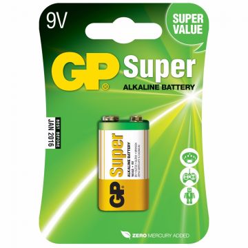 Batteri GP Super Alkaline 9V