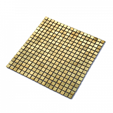 MOSAIKK GOLDEN STAINLESS STEEL 1,5X1,5