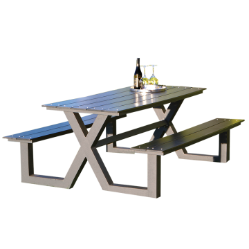 Bänkbord X-modell Hortus