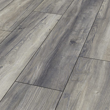 Gulvprøve Laminatgulv Harbour Oak Grey 8mm