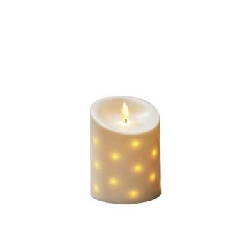 Dekorativ lampe Ute B/O-lys 10,5x13,7 cm LED Timer 8 timer Gnosjö Konstsmide