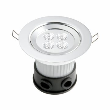 Taklampe Ute Innfelt HP-LED sølv Gnosjö Konstsmide