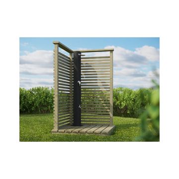 Installere utedusj