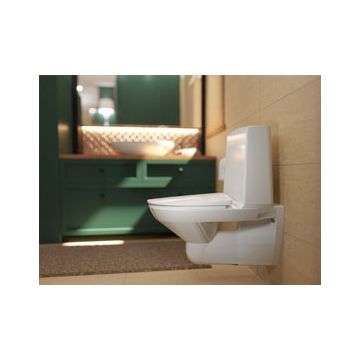 Installere vegghengt toalett | Byggmax