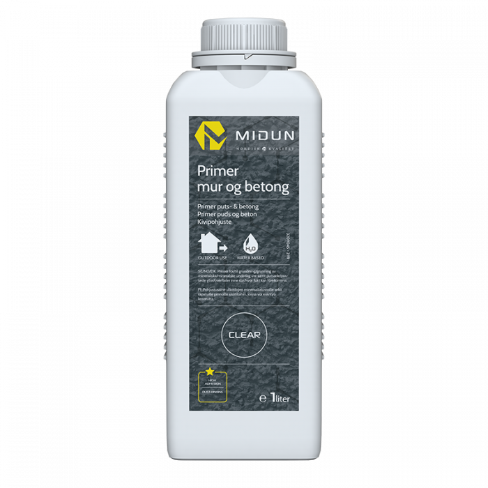 MIDUN PRIMER MUR & BETONGMALING 1L (P197000) Byggmax