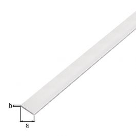 PROFIL ALUMINIUM BLANK FLAT 15X2/1M