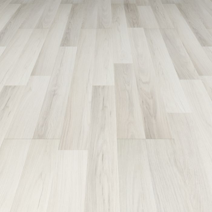 Laminatgulv Eik 2-stav Hvitlasert Trend 8 mm