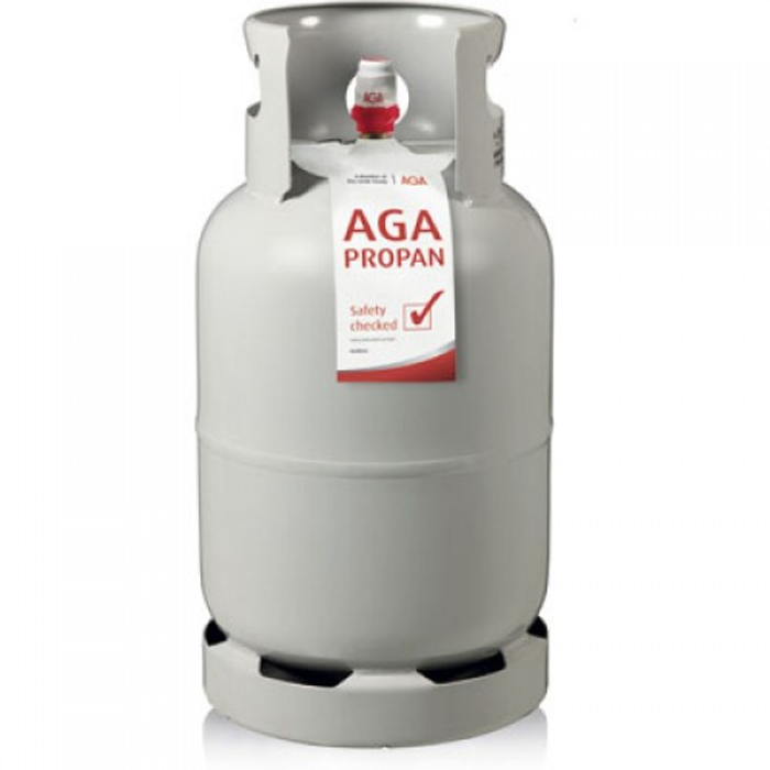 Propangass Click-on stål gass 11 kg AGA Propan