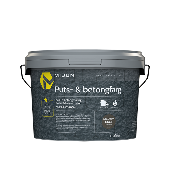 Murmaling V Grå Midun