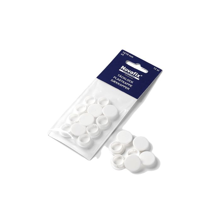 Plastpropp 13/19 mm hvit