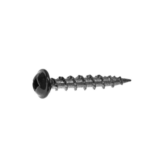 Vindusblikkskrue A2 4,0x20 mm svart