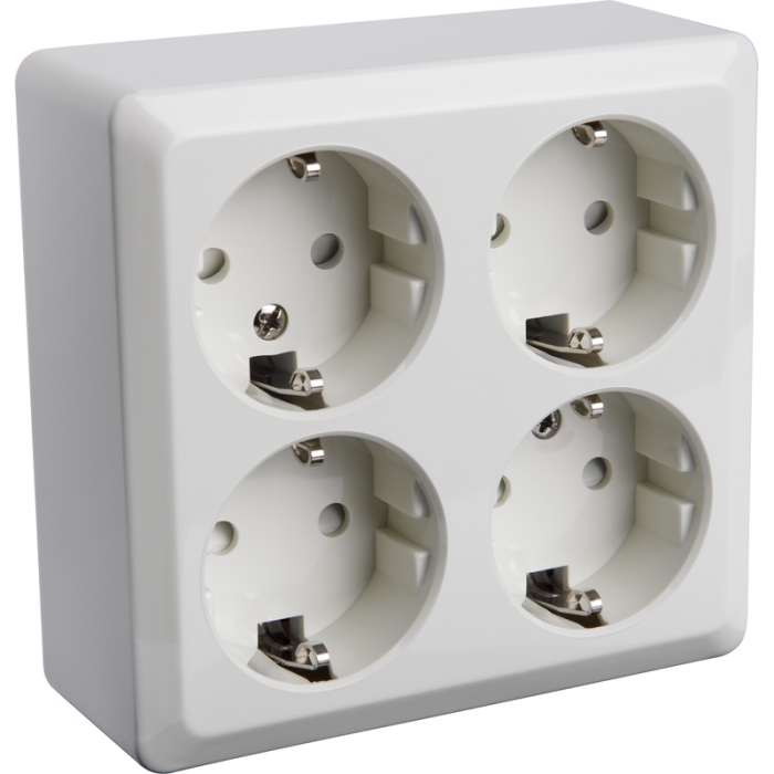 Vegguttak Atia utenpåliggende jordet med barnesikring hvit Gelia