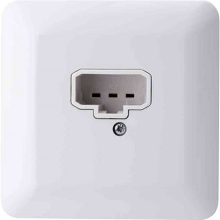 Vegg-/takuttak Connect 2 Home Innfelt DCL Hvit Gelia