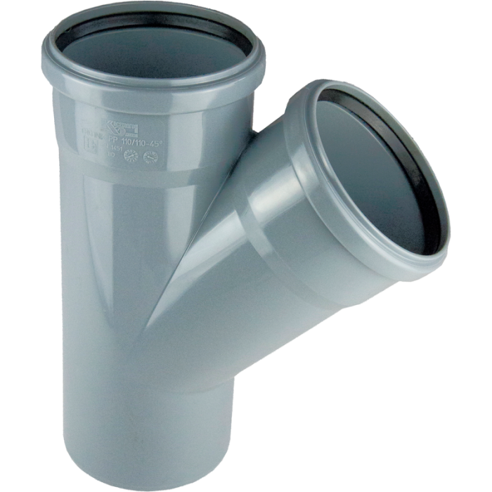 Grenrør innendørs avløp Ø110/110 mm