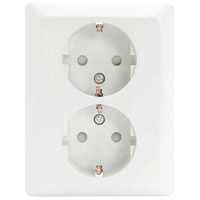 STIKKONTAKT GAMMA 2-VEIS MALMBERGS