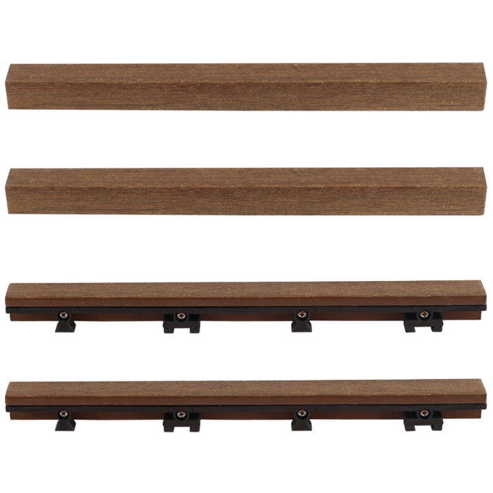 Kantlist Terrassebord for Komposittrall Rett 4-pack Jabo