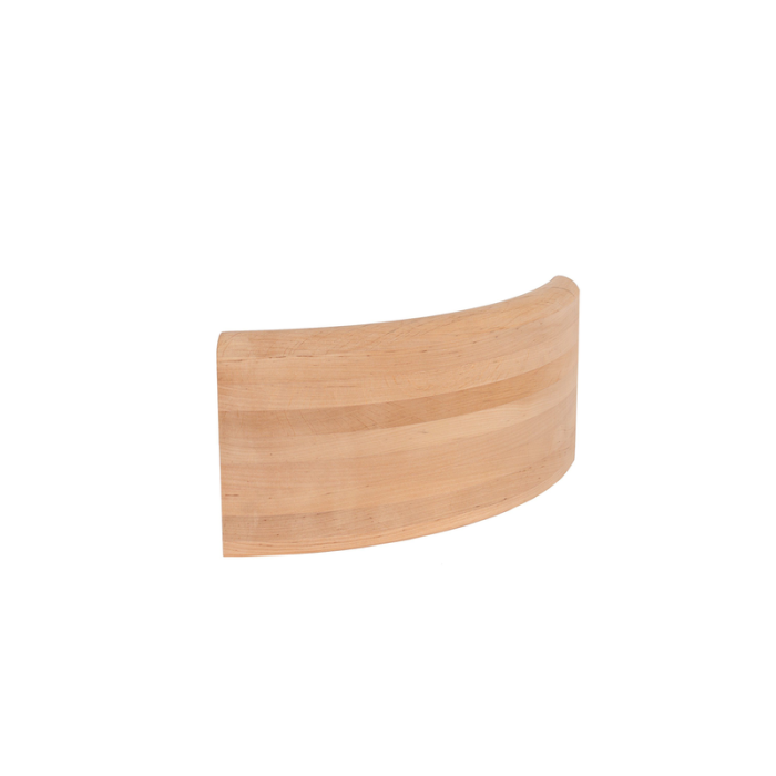 Bänkmodul Bastu Hörn Frontboard Utsida 330 mm Thermory