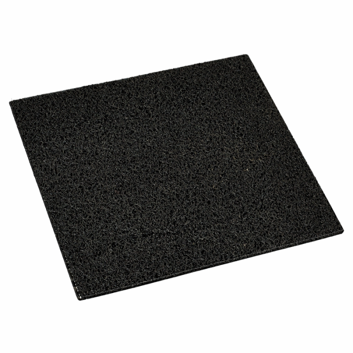 Teppe Cubic Plastteppe 40x40 cm Svart PLUS