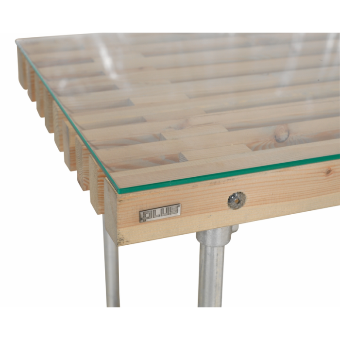 Plate Glass med Polert Kant 137,5×75,5 cm PLUS