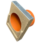 GAVL BASE 100X150 UTLØP Ø110MM