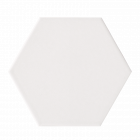 FLISEPRØVE HEXAGON TWIST WHITE 14,2X16,4