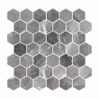 MOSAIKKPRØVE HEXAGON XL GRAFITO MATTE
