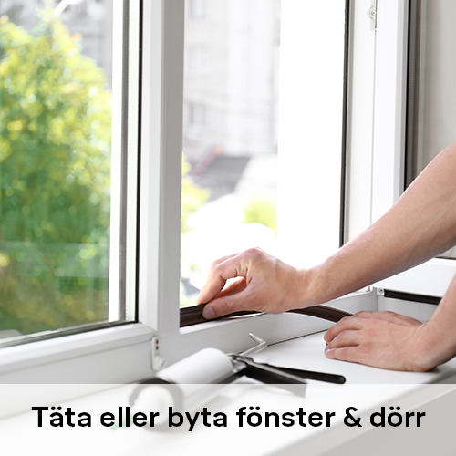 Täta eller byta fönster och dörrar | Byggmax Täta eller byta fönster och dörrar | Byggmax