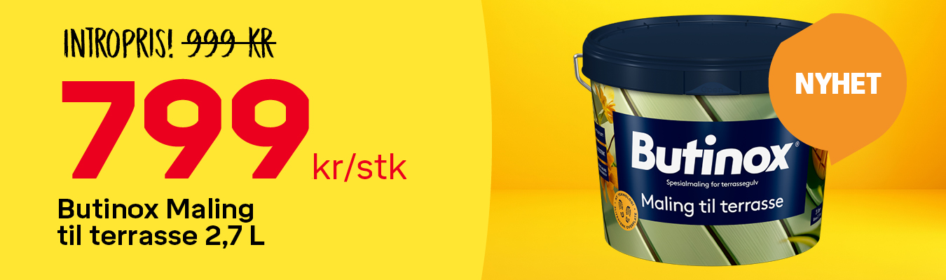 Butinox maling til terrasse