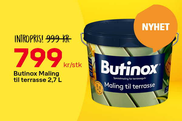Butinox maling til terrasse