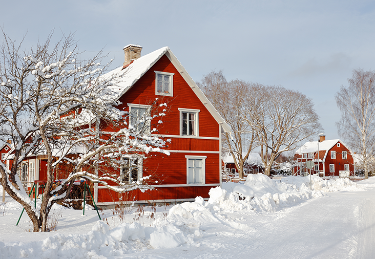 Vindtette huset