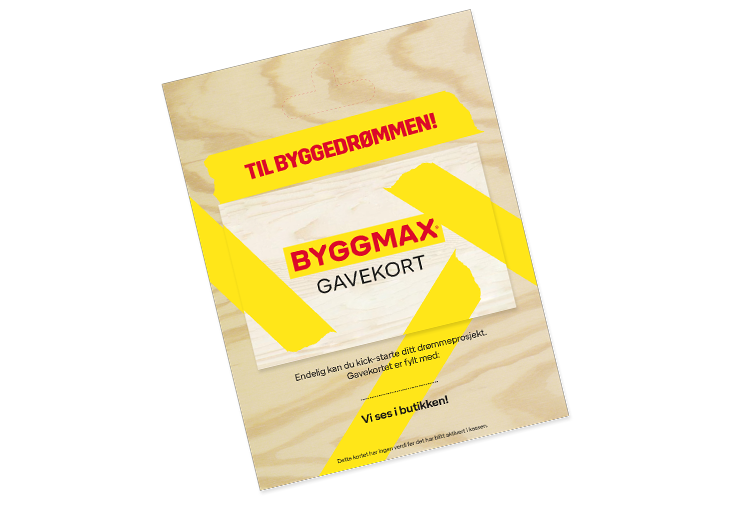 Gavekort | Byggmax