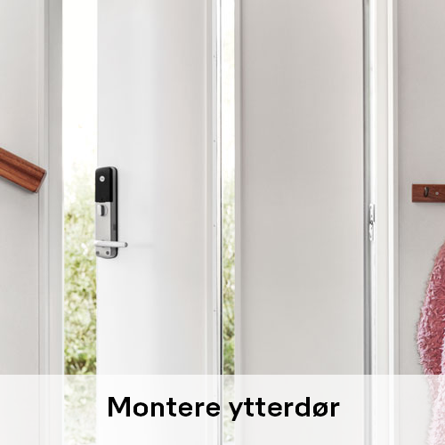 Montere ytterdør | Byggmax Montere ytterdør | Byggmax